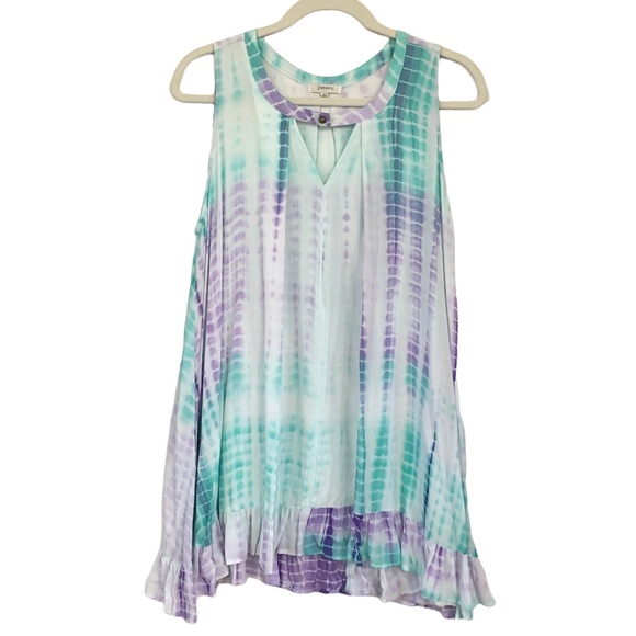 JODIFL Tops - Jodifel Sleeveless Tunic Top with pockets. S M